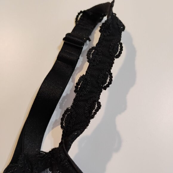 NWOT Chantelle Bra, 36 F, 36 DDD, Black - Picture 5 of 8